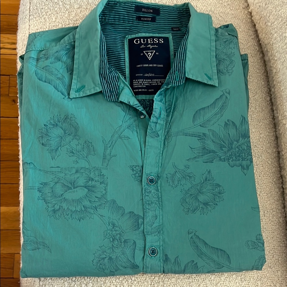 Guess Men’s button up Shirt
